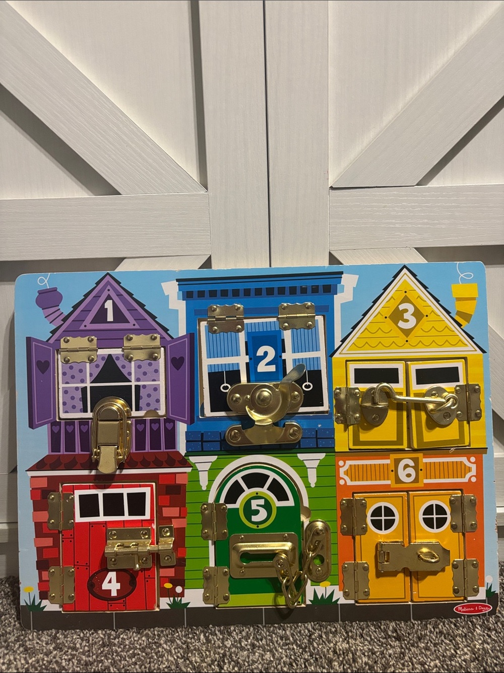 Melissa & Doug Latches Board